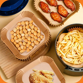 URBANAIR bleach-free parchment supports safe, versatile air frying and baking.