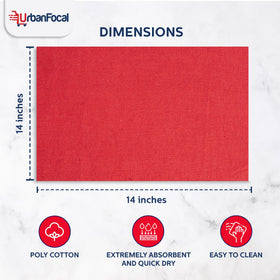 UrbanFocal kitchen towels ideal for bar and prep areas