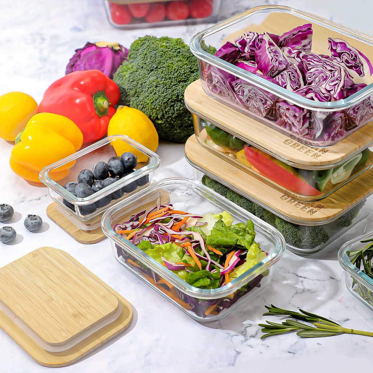 Urban Green bamboo lid closeup highlights plastic-free eco-friendly design.