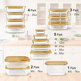 Urban Green 35oz container perfect for lunches and bulk snacks.