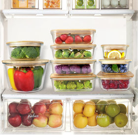 Urban Green oven-safe glass up to 600°F for reheating and oven use.