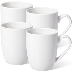 Urbanstrive 16oz white ceramic mug set shown for daily coffee and tea.