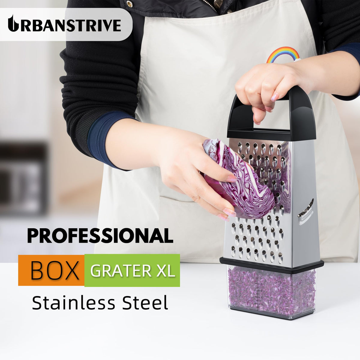Urbanstrive ergonomic handle provides comfortable secure grip during use.