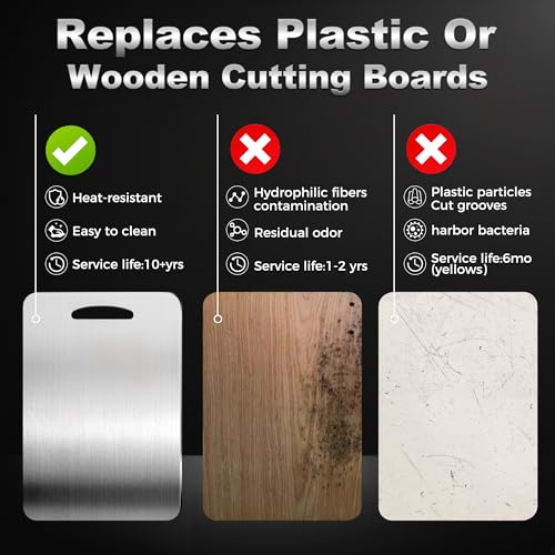 URMONA burr-free edges protect hands during chopping.
