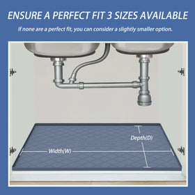 URMONA durable, flexible silicone mat; easy to wipe clean.