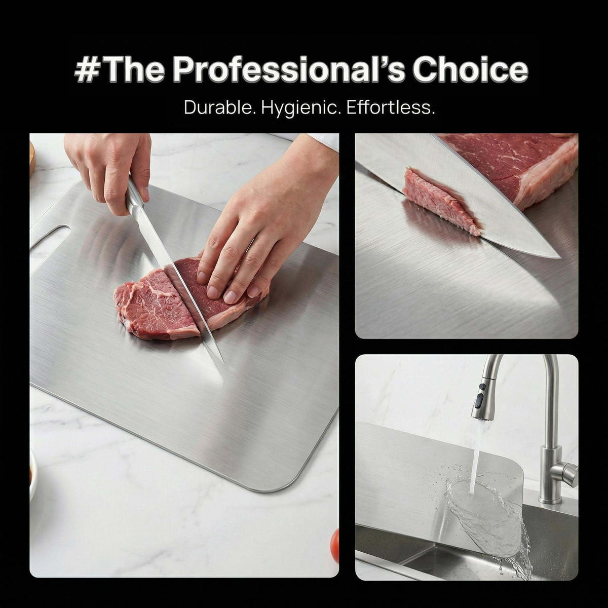 URMONA hygienic non-porous surface resists stains and odors.