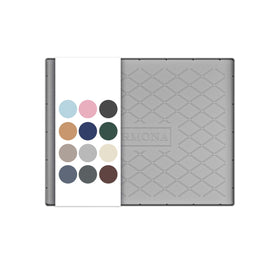 URMONA under-sink mat in waterproof silicone protects cabinets from spills.