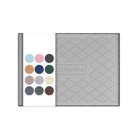 URMONA under-sink silicone mat protects cabinets from leaks and spills.