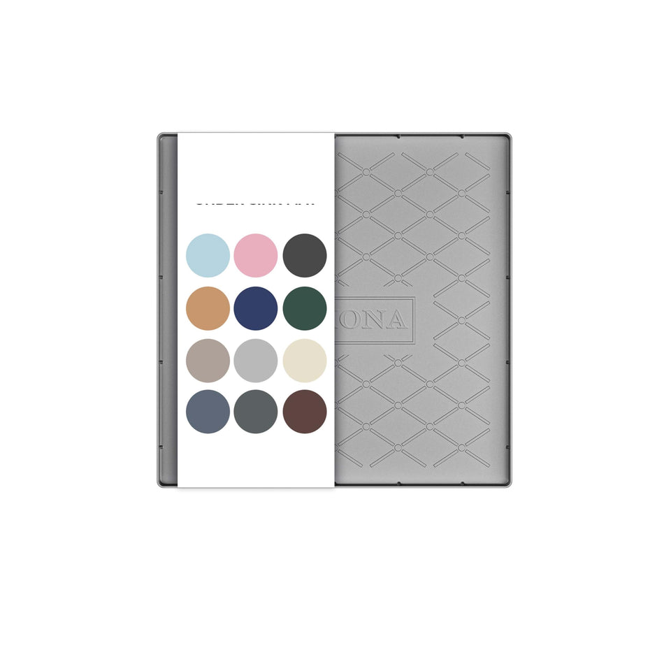 URMONA under-sink mat keeps spills contained and makes cleanup easy.