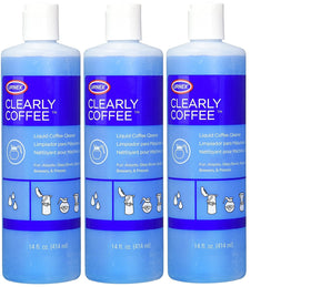 Urnex Clearly Coffee Pot Cleaner 3 Pack for thorough daily cleaning.
