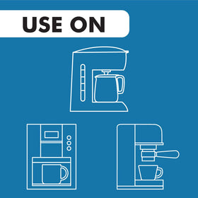 Urnex descaler in a Keurig machine shown for routine cleaning.