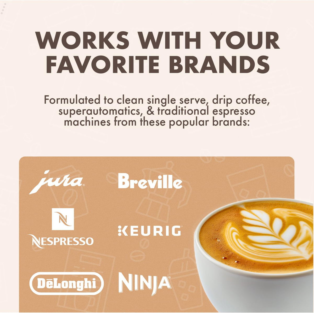 In-use cleaning of a coffee maker can improve taste and efficiency