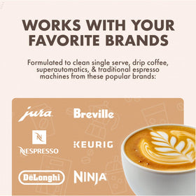 In-use cleaning of a coffee maker can improve taste and efficiency