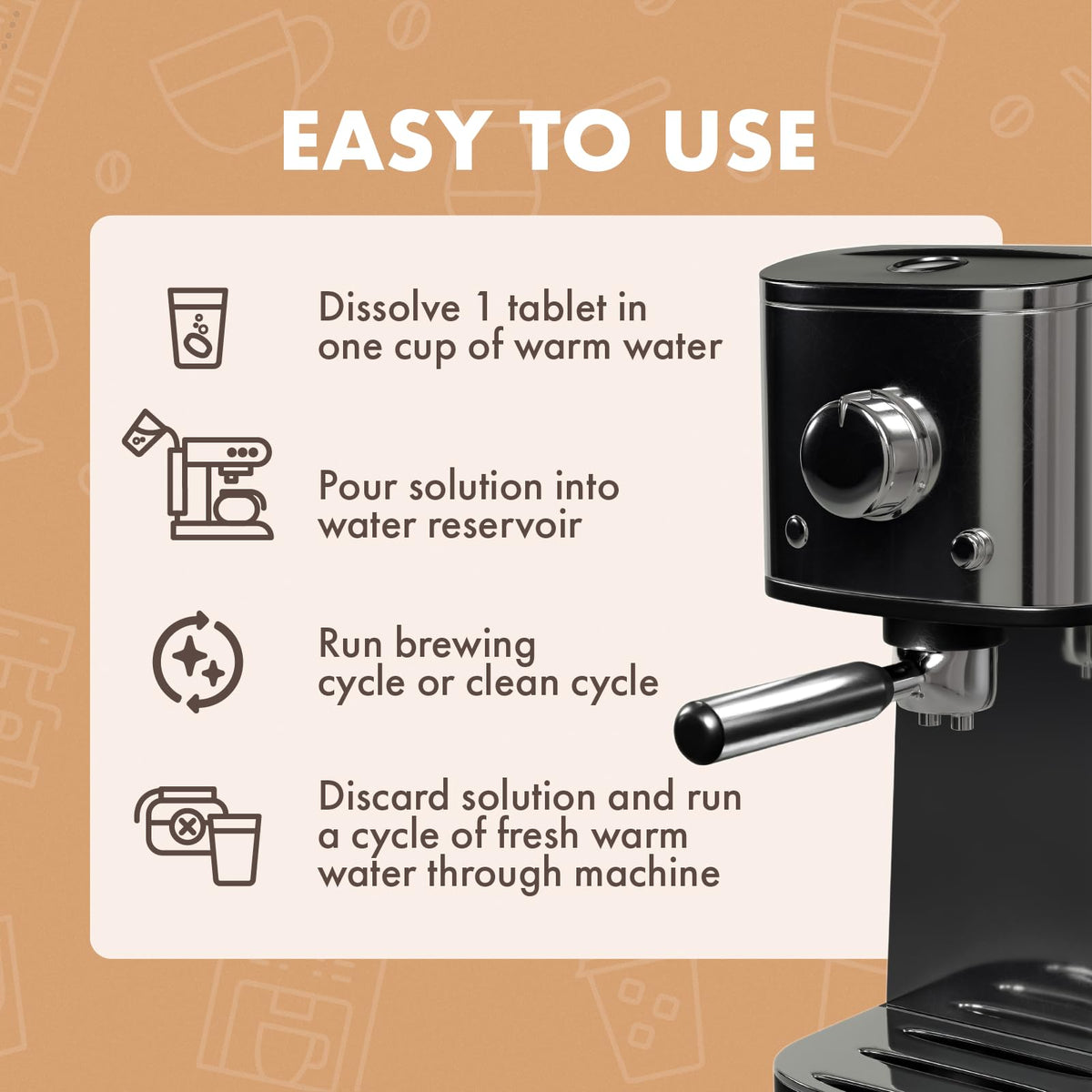 Universal compatibility with Keurig, Nespresso, Breville and more