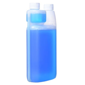 Urnex Rinza cleaner in frother during cleaning cycle removes milk residue