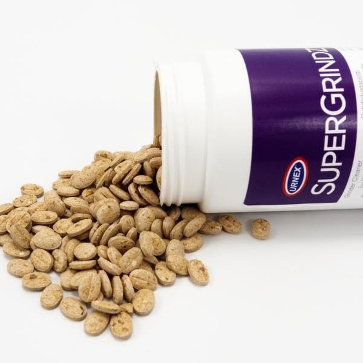 Espresso machine-ready cleaner for superautomatic machines.