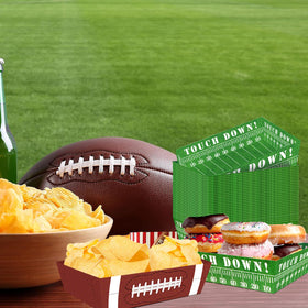 UROINEPA football design features touchdown quotes for festive decor.
