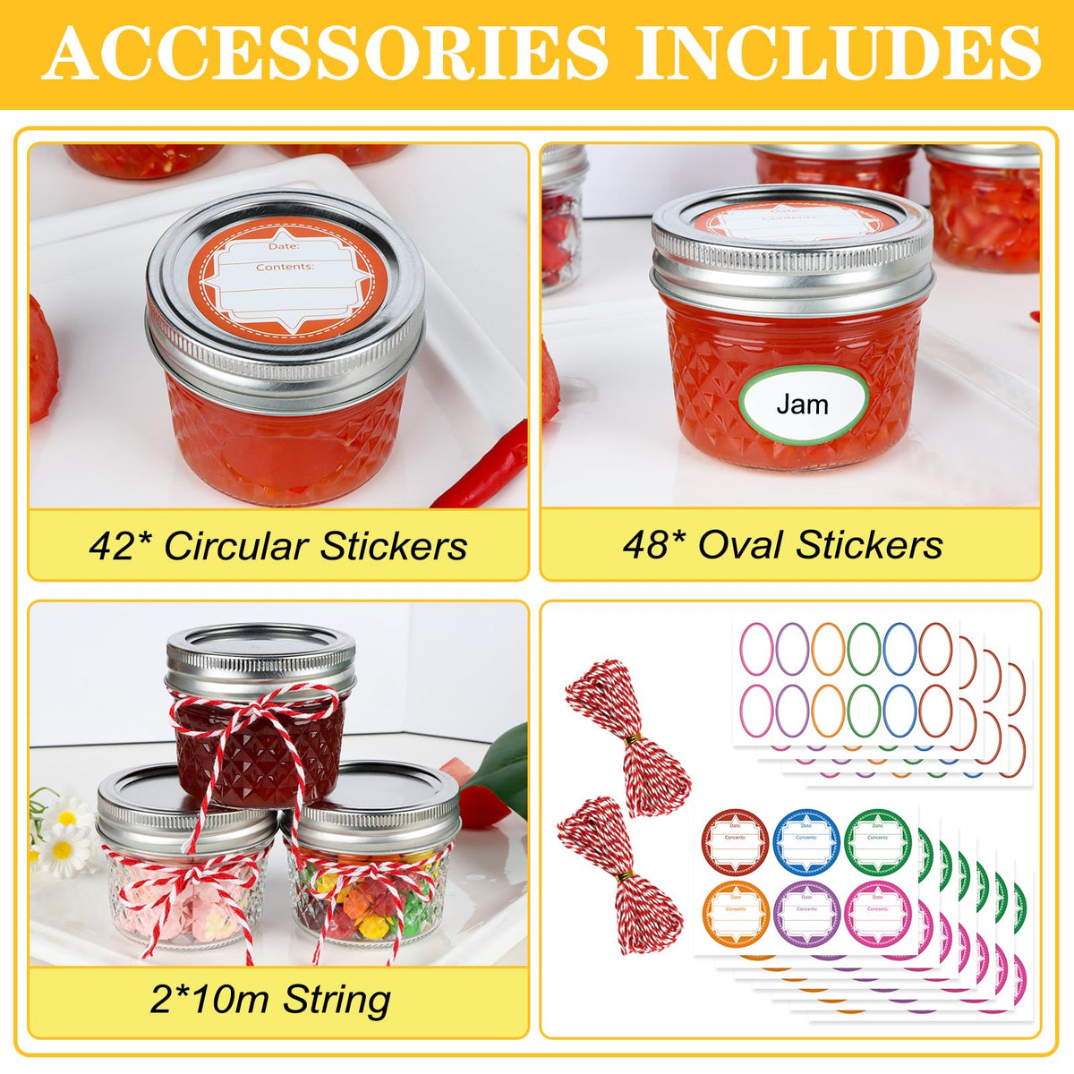 UrSpeedtekLive labels and string for organizing and decorating contents.