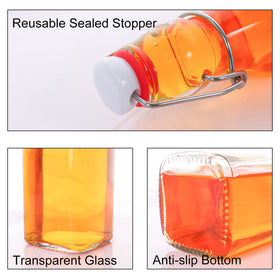 UrSpeedtekLive swing-top cap closeup showing a tight seal and durable design.