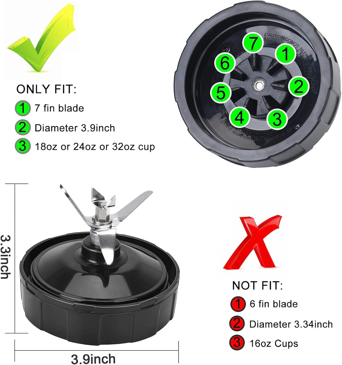 URSUMER compatibility list shows Ninja model fits.