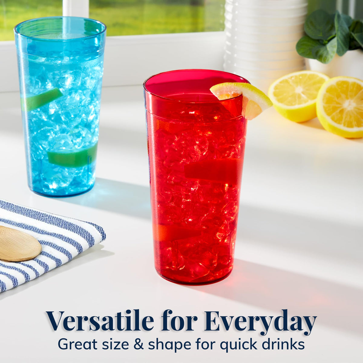 US Acrylic Cafe tumbler designed for outdoor use and everyday drinks