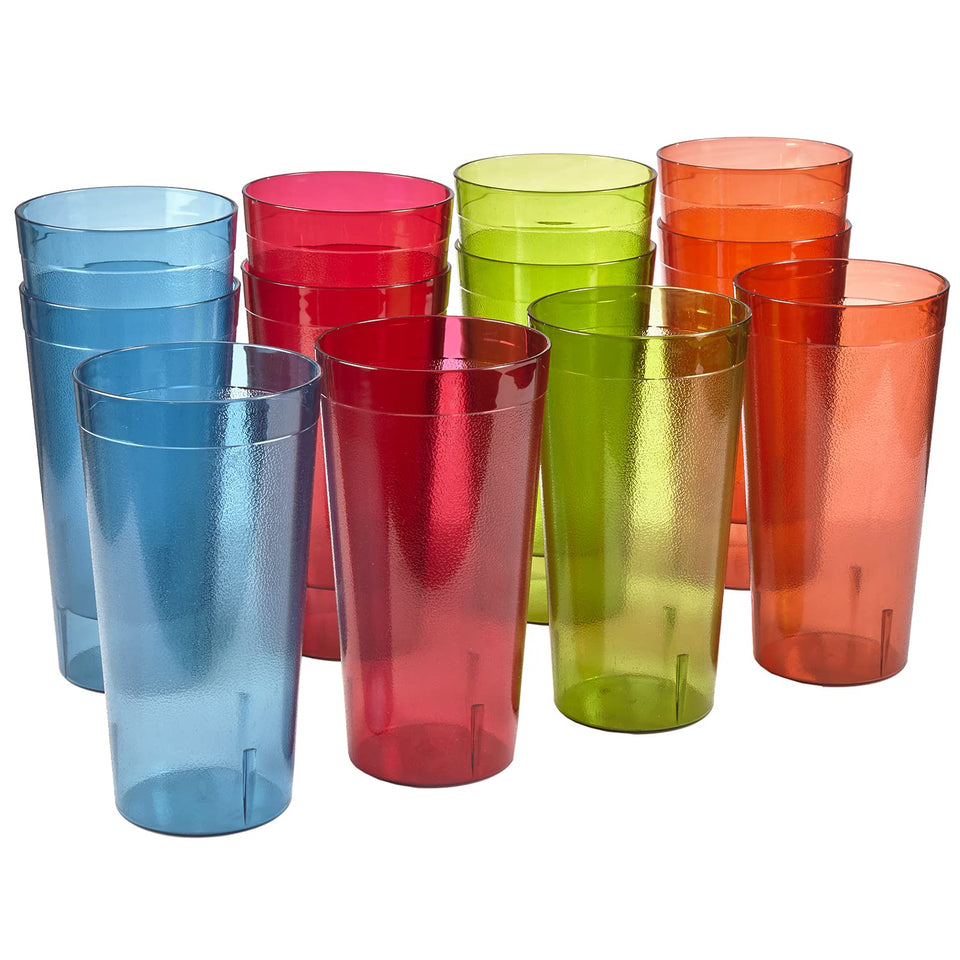 US Acrylic Café 32oz blue tumbler for indoor and outdoor use