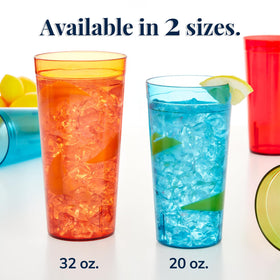 US Acrylic Café 32oz red tumbler ideal for gatherings