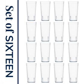 US Acrylic Cafe tumblers 20oz clear versatile size; fits many drinks.