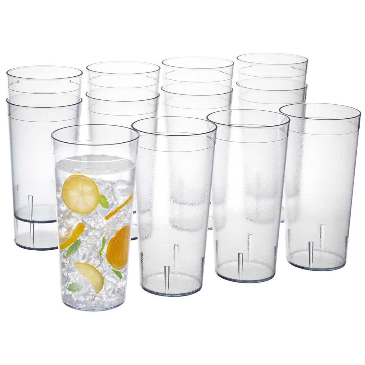 US Acrylic cafe tumblers 32oz clear for everyday beverages
