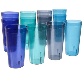 US Acrylic Café tumbler stackable design for space-saving storage