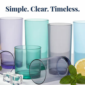 US Acrylic Classic thick base provides stability with a glass-like feel.