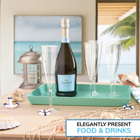US Acrylic coastal trays with fruit display for casual to formal events