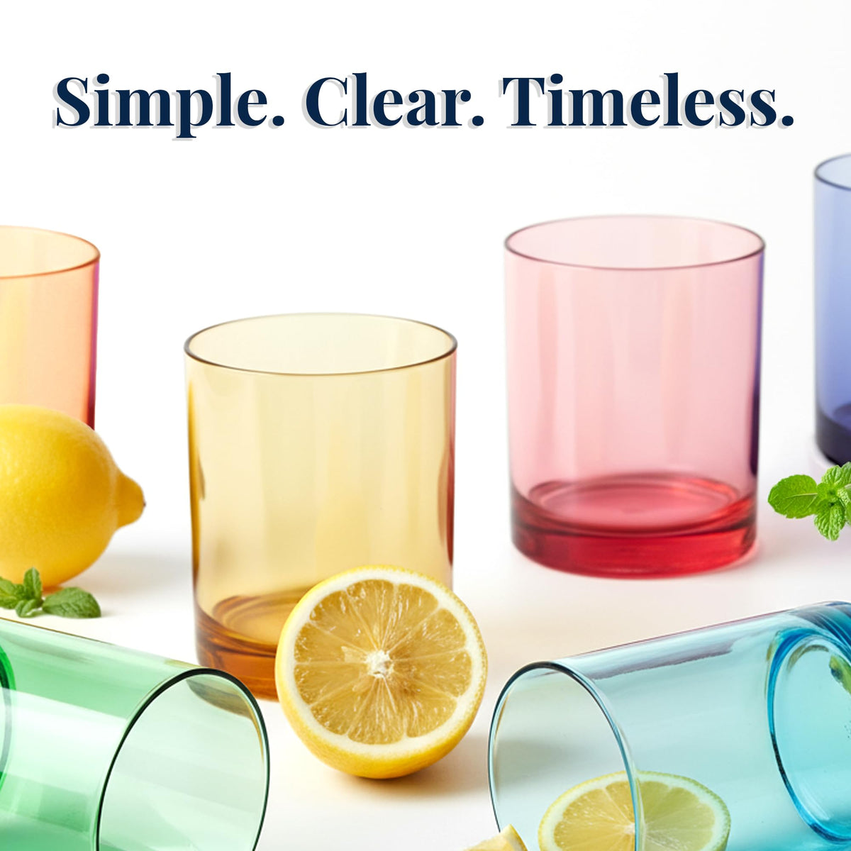 US Acrylic made in USA durable drinkware for reliable use.