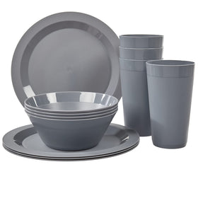 US Acrylic Newport 20oz tumbler in grey stone, durable reusable drinkware for everyday use