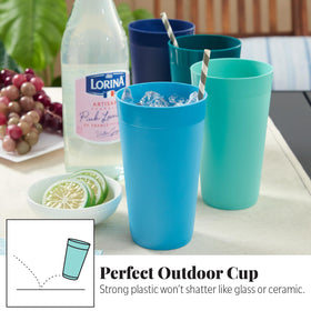 US Acrylic Newport 20oz tumbler stackable design for easy storage