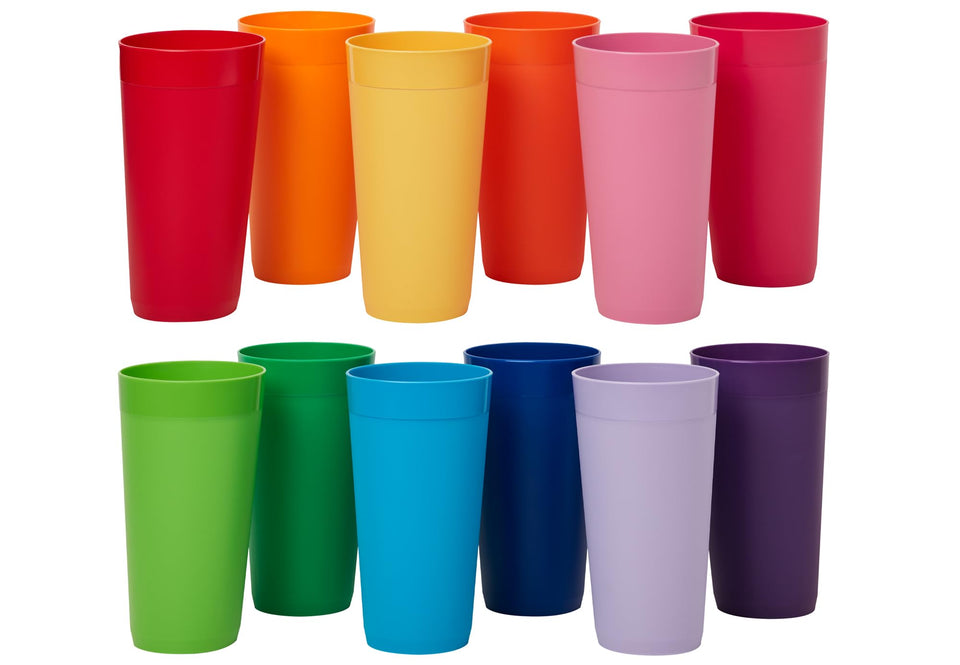 US Acrylic Newport 20oz unbreakable cup in bright color for parties