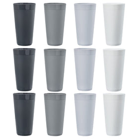 US Acrylic Newport 32oz tumbler grey microwave-safe for reheating