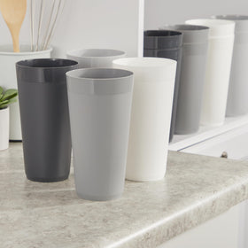 US Acrylic Newport 32oz tumbler grey ideal for busy households and dorms