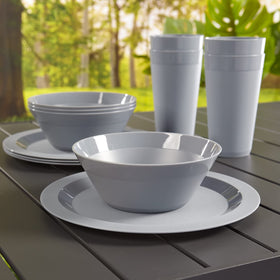 US Acrylic Newport made in USA, BPA-free plastic for durable daily dining