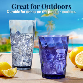 US Acrylic Optix dishwasher safe BPA free design for easy cleanup
