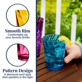 US Acrylic Optix jewel-tone colors elevate any occasion.