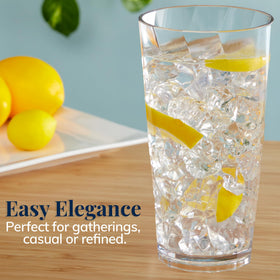 US Acrylic Optix 8-pack set for home bar and brunch gatherings