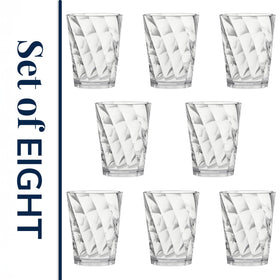 US Acrylic Optix outdoor patio glasses perfect for poolside gatherings.
