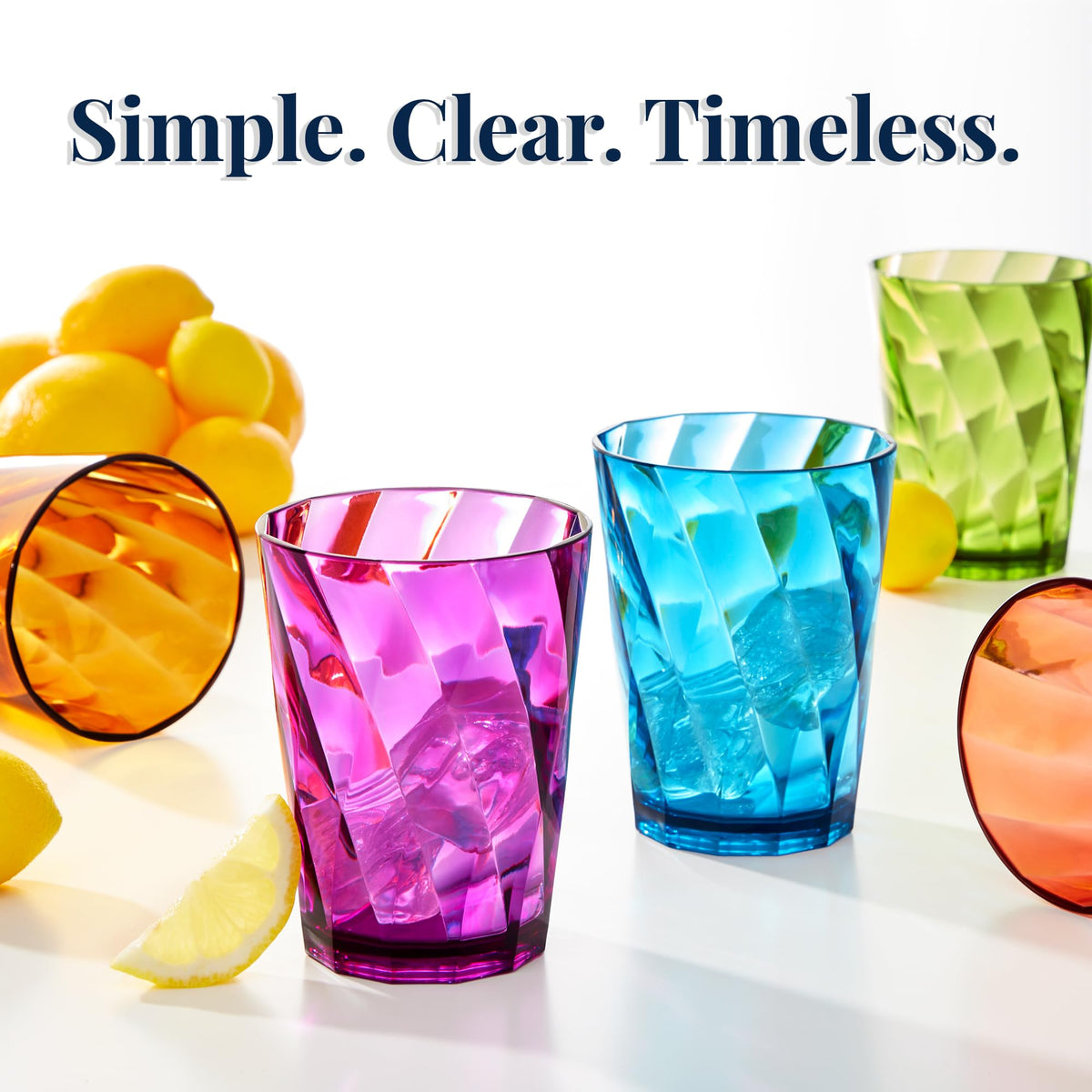 US Acrylic Optix wedding gift idea adds color to celebrations.