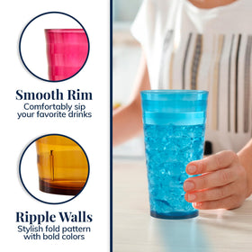 US Acrylic Splash shatter-resistant design ideal for outdoor parties
