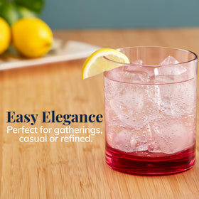 US Acrylic thick-base design delivers a glass-like feel in hand.