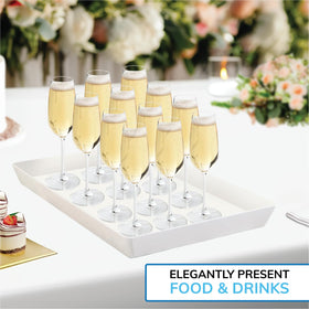 US Acrylic tray is top-rack dishwasher safe for easy cleanup
