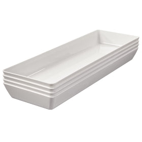 US Acrylic versatile trays fit fruits, veggies, and desserts