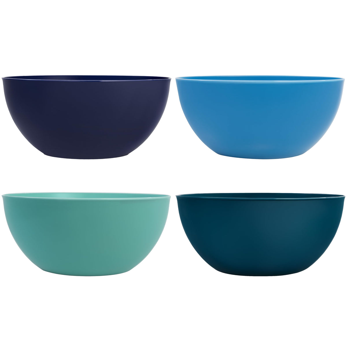 US Acrylic Vista outdoor dining scene with BPA-free bowls for patio service.