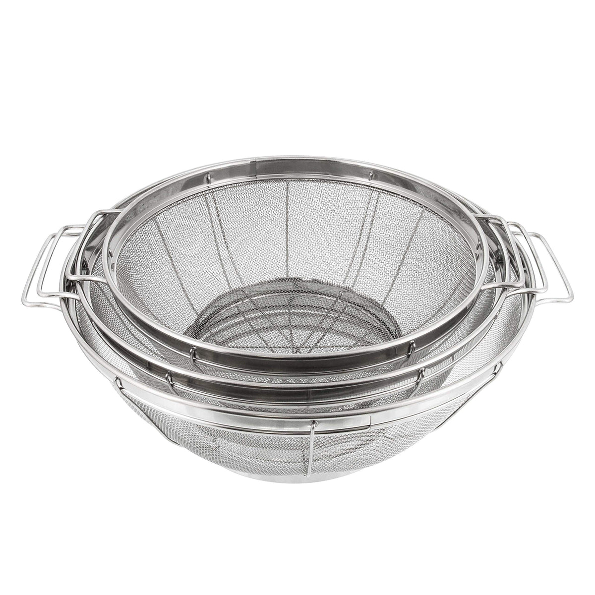 U.S. Kitchen Supply dishwasher-safe colanders for easy cleanup after cooking